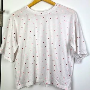 Nicole Miller Mini Heart Tshirt
